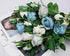 Omygarden 20 Heads Multicolor Artificial Roses Bouquets
